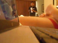 Str8 daddy caught by room service ll