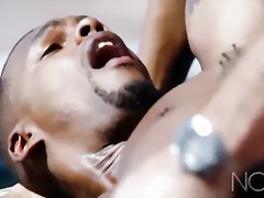 NoirMale Black Hunk Jacen Zhu Gets Analized By Daddy Pierce Paris